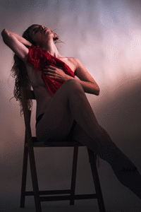 retrato conceptual femenino en Barbastro